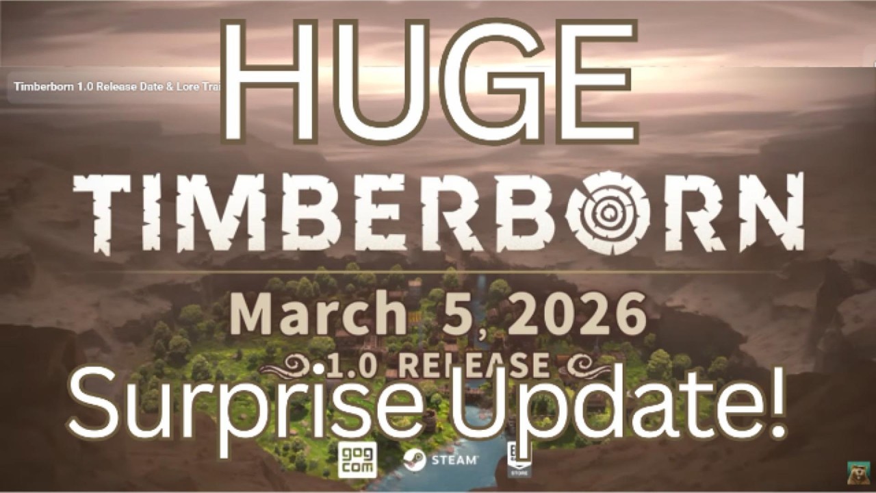 Огромное неожиданное обновление - Timberborn 1.0 Extra