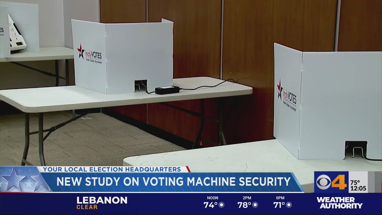 New study on voting machine security