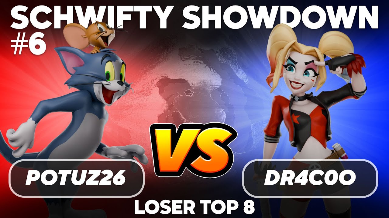 Schwifty Showdown #6 LOSERS TOP 8 Dr4c0O (Харли) против Potuz26 (Том и Джерри) MultiVersus