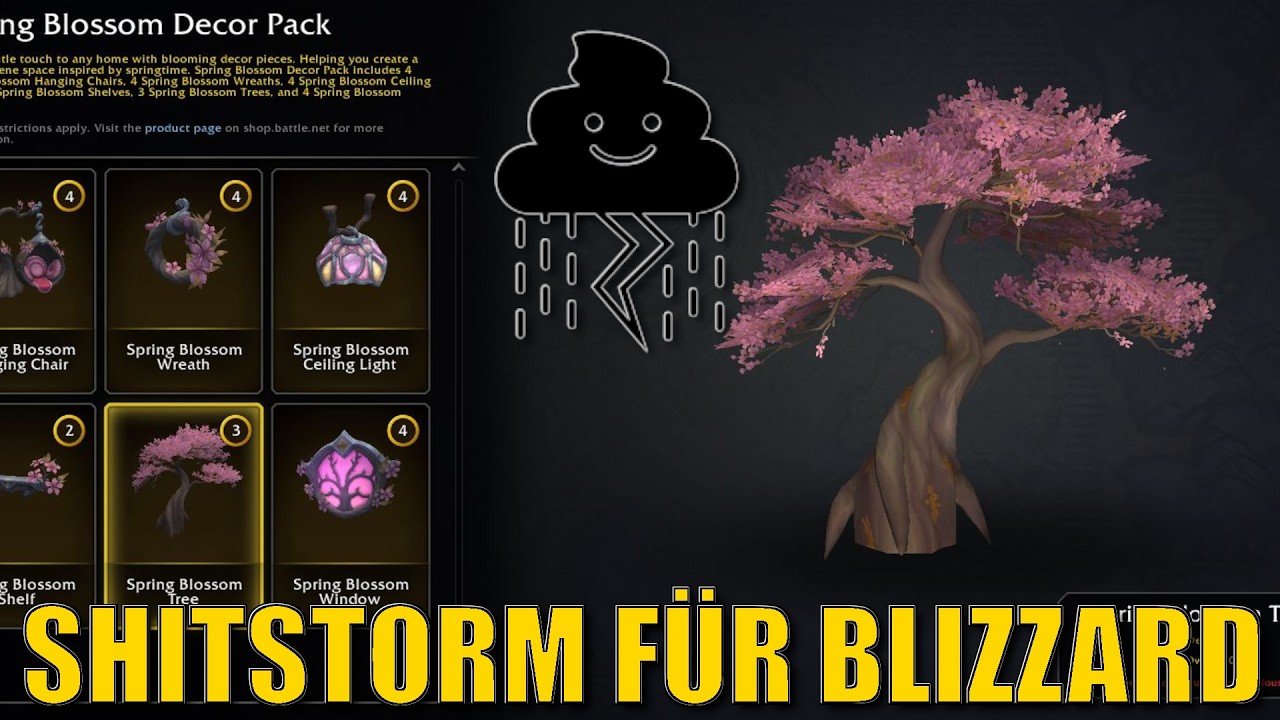 Blizzard nimmt nach HEFTIGEM SHITSTORM Shopitems offline - Community platzt bei 7€-Bäumen der Kragen
