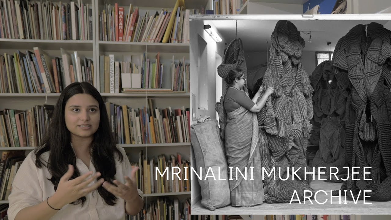 The personal archive of prominent Indian sculptor Mrinalini Mukherjee