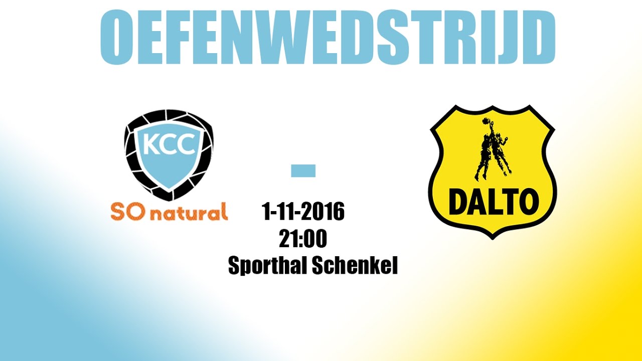 Oefenwedstrijd: KCC/SO natural - Dalto/BNApp.nl (Uitslag 24:22)