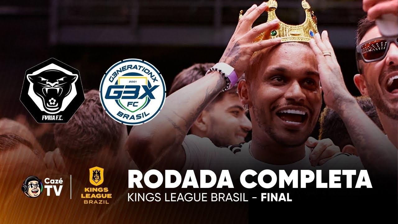 JOGO COMPLETO: G3X x FURIA | KINGS LEAGUE BRASIL | FINAL DA KINGS CUP