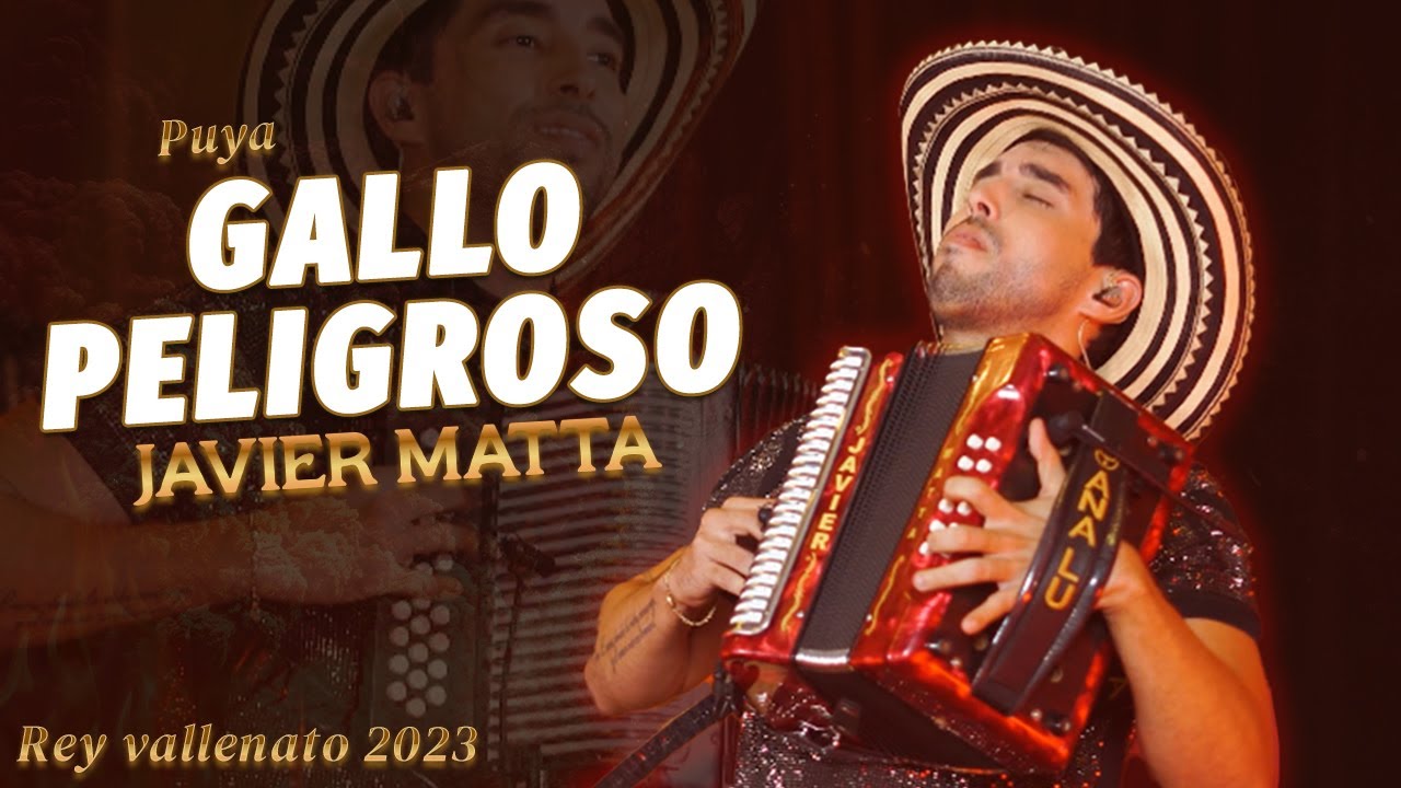 Puya - Gallo Peligroso - Javier Matta Rey Vallenato 2023 - (En vivo)