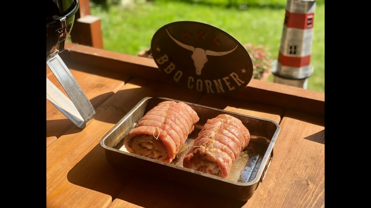 Gef&uuml;llte Lende vom Schweine