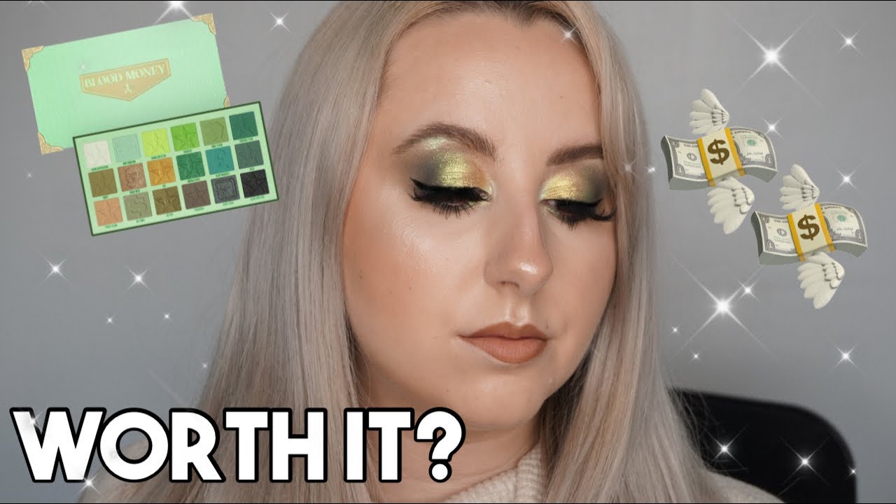 *NEW* JEFFREE STAR COSMETICS BLOOD MONEY PALETTE | FIRST IMPRESSIONS & TUTORIAL | CHELSEA BAXTER