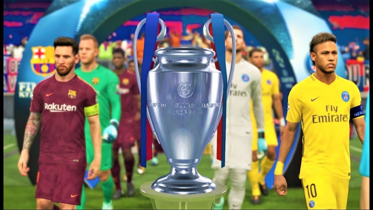 PES 2018 / Лига Чемпионов / ПСЖ - БАРСЕЛОНА