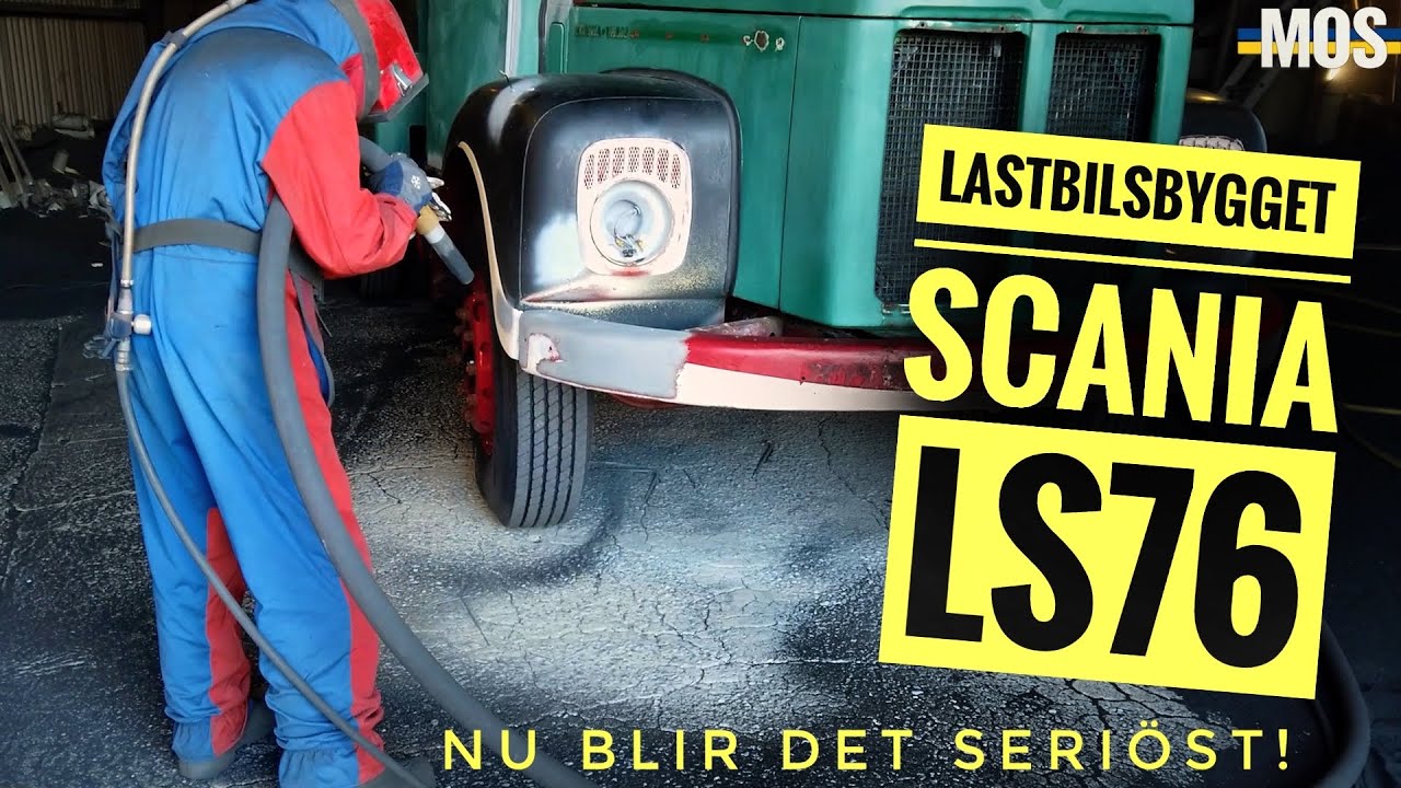 Lastbilsbygget &ndash; Scanian strippas f&ouml;r nya rutor och bl&auml;string!