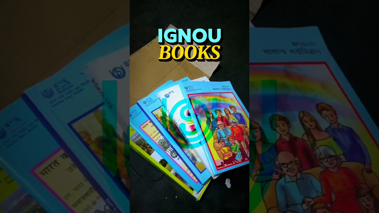 IGNOU STUDY MATERIAL UNBOXING 💥IGNOU BOOKS || #ignou#ignoubooks