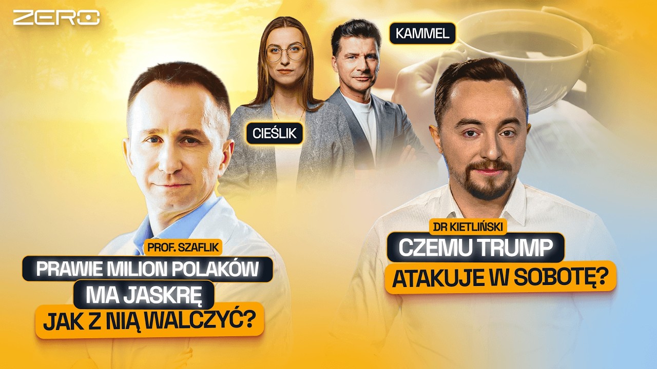7:00 TOMASZ KAMMEL & ALEKSANDRA CIEŚLIK - PORANEK