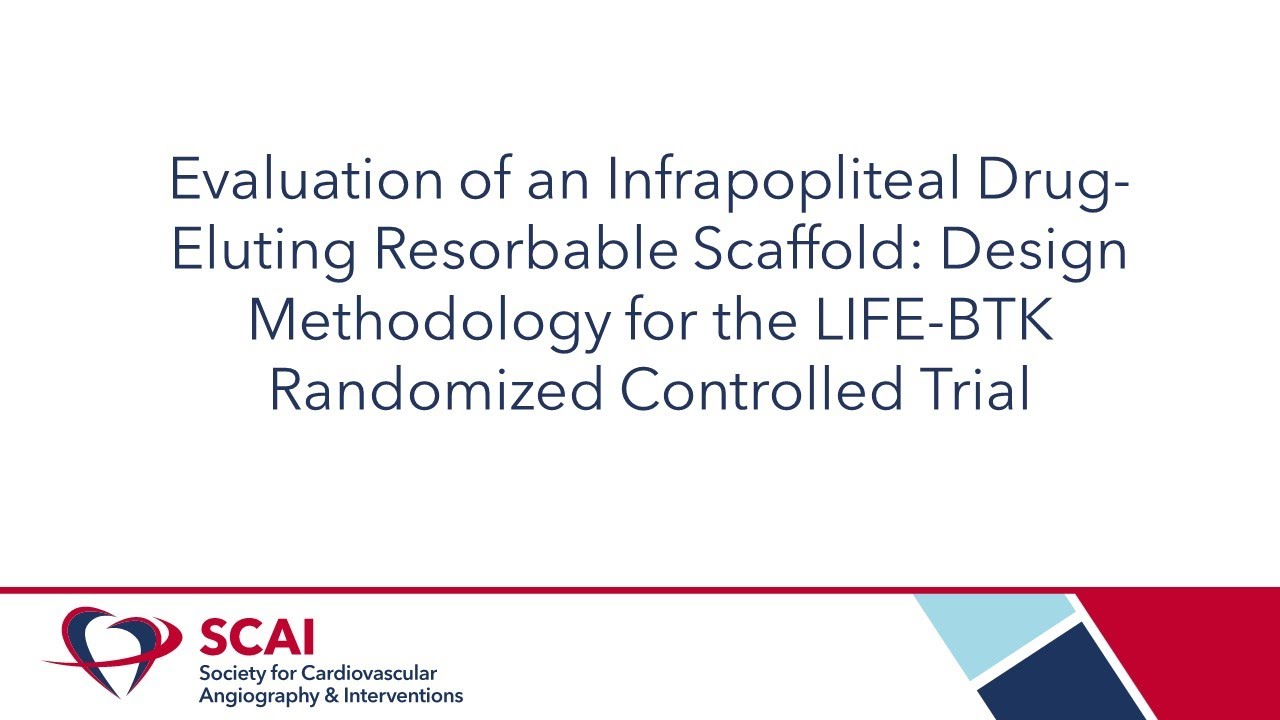 Dr. Sahil Parikh presents LIFE-BTK Trial at SCAI 2023 Scientific Sessions