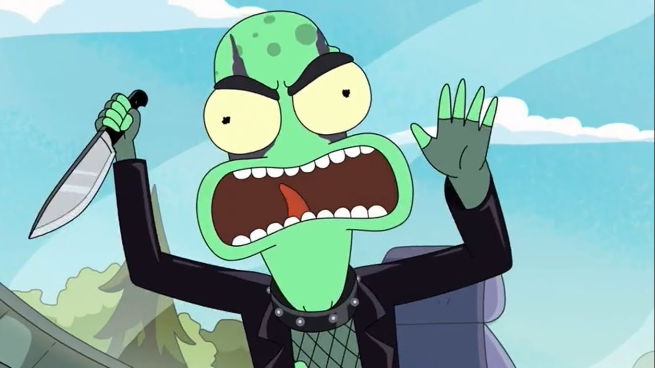 Solar Opposites| Goth Terry Moments