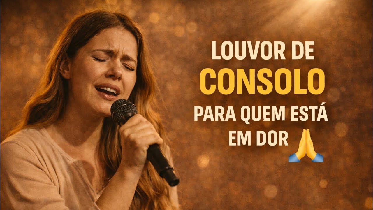 Louvor de Consolo Para Quem Está em Dor 🙏 #louvor #adoracao #gospel 