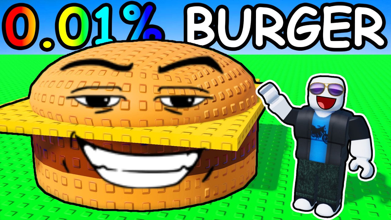 Using MAX LUCK to get  THE RAREST Foods in Roblox...