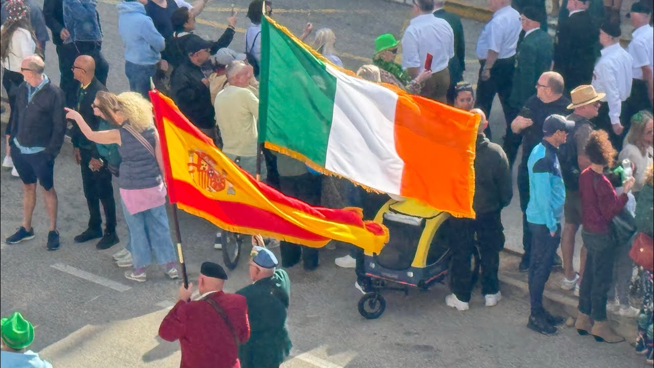 Cabo Roig St Patrick’s day parade 2025