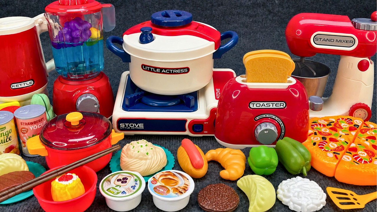 Toy Cooking ASMR | Kitchen Playset 🍽️ BEST Satisfying with Unboxing TOY PLAYSET 2026 #2