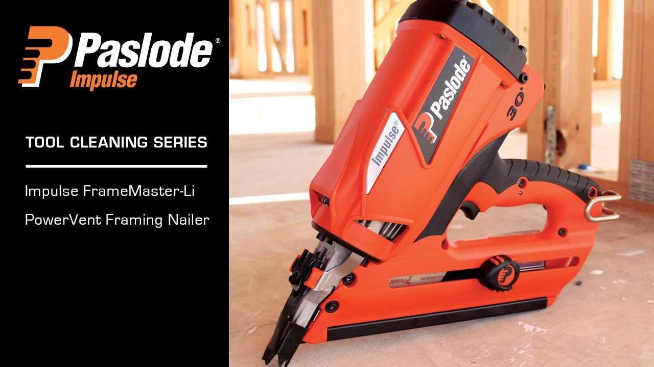 Paslode Impulse FrameMaster   Li PowerVent Framing Nailer Features