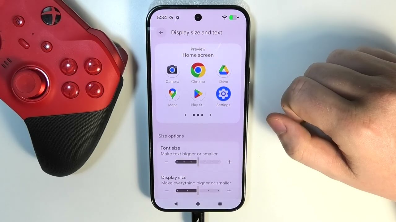 Pixel 10 - How to Change Font Size