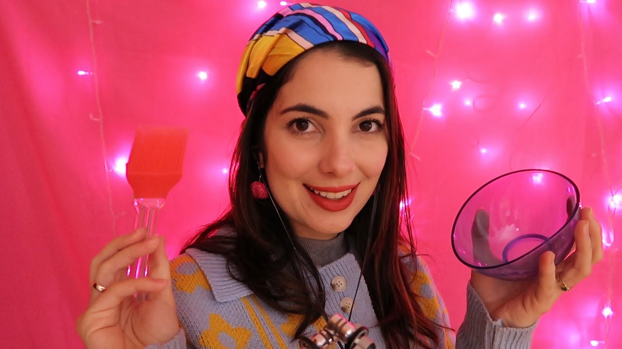 ASMR: CABELEIREIRA FOFOQUEIRA E DEBOCHADA