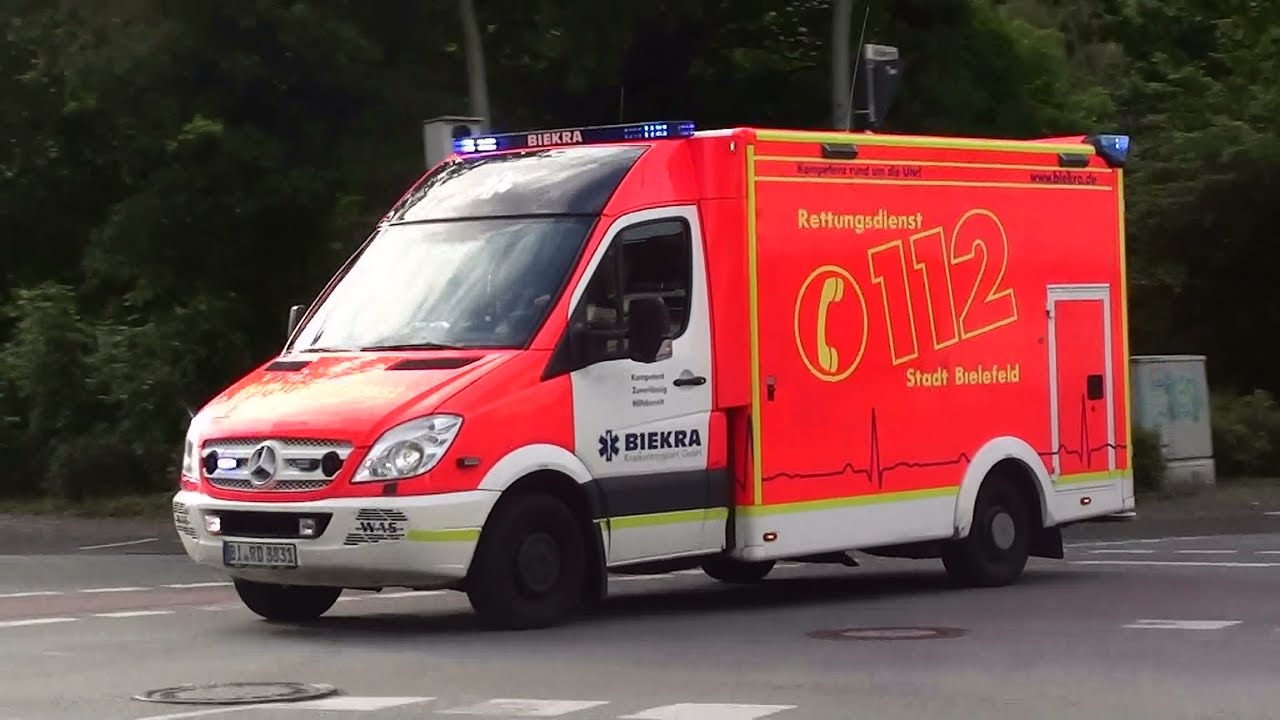 2x RTW 8-83-1 Biekra Krankentransport GmbH