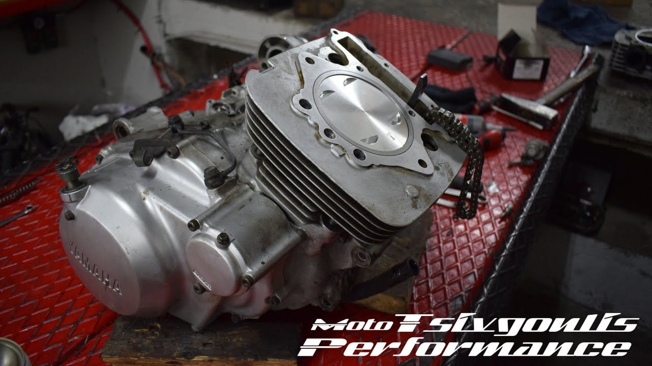 Yamaha XT600E Ολικό Rebuild    Μέρος 2
