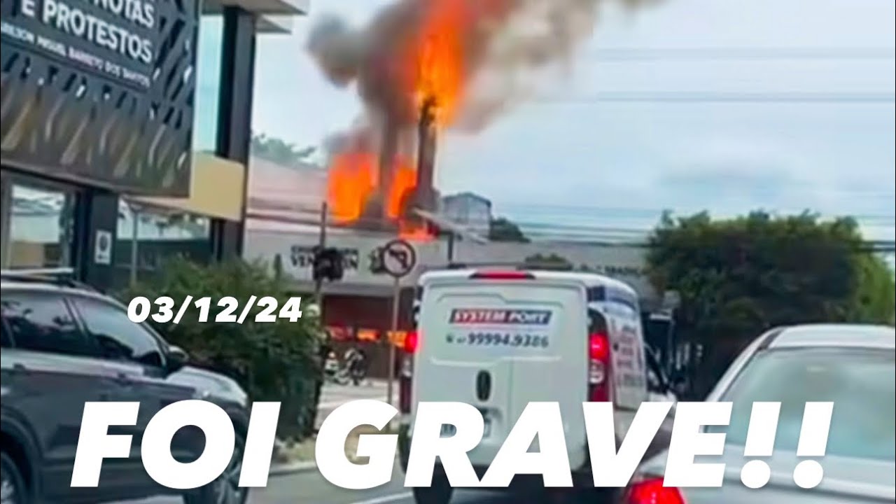 Incêndio! Balneário Camboriú Santa Catarina