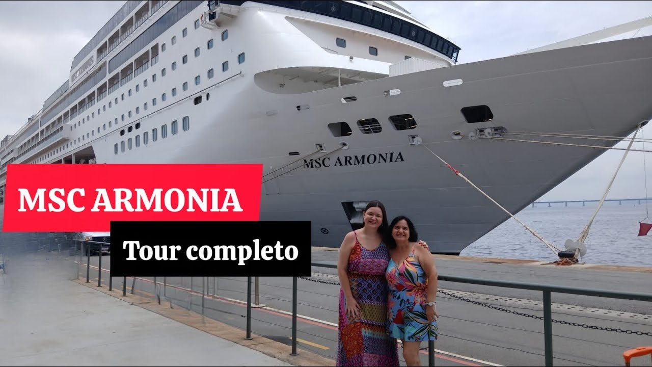 MSC Armonia - Tour pelo Navio