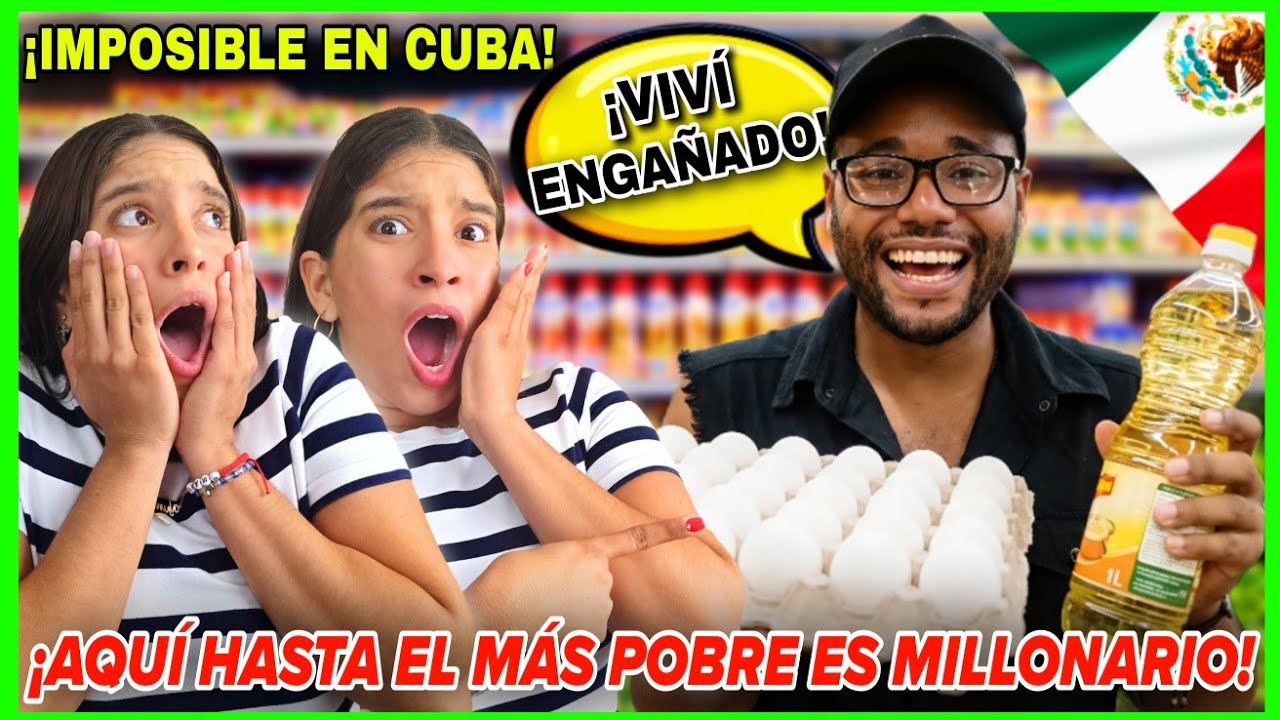 &iexcl;CUBANO🇨🇺 VIVI&Oacute; ENGA&Ntilde;ADO😨!SUPERMERCADO🛒 MEXICANO🇲🇽 LE ABRI&Oacute; LOS OJOS&iexcl;NUNCA HAB&Iacute;A VISTO TANTA COMIDA!