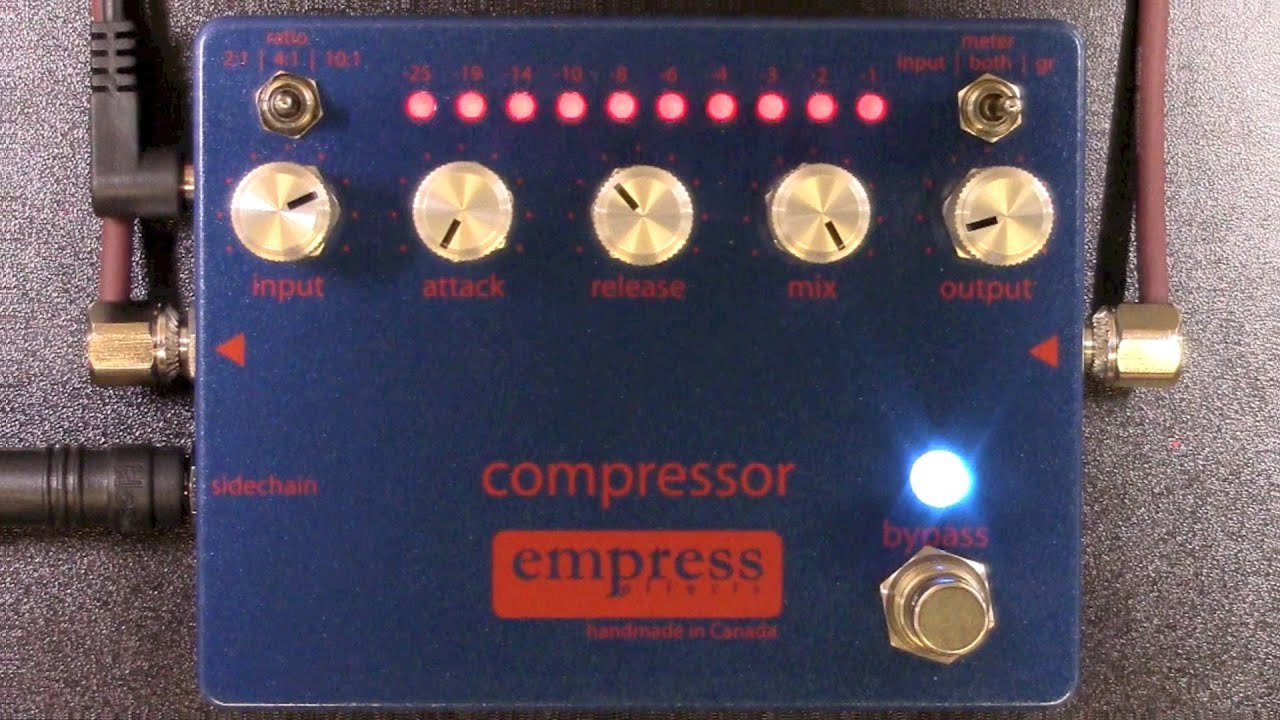Empress Effects Compressor Review (w/ Sidechain Demo) - BestGuitarEffects.com