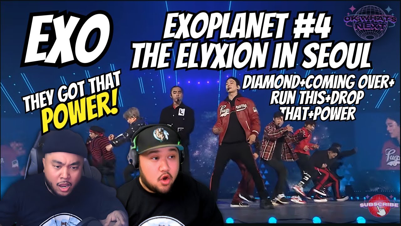 EXO - EXOPLANET #4 The ElyXion in Seoul | Diamond+Coming Over+Run This+Drop That+Power - REACTION