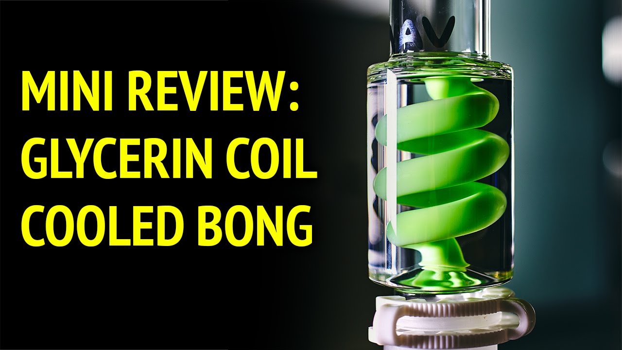 Cool As Ice???? Glycerin Coil Cooled Quad Shower Head Water Pipe from Mav Glass [Mini Review 2019]