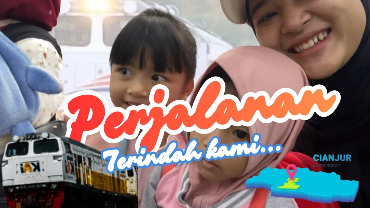 Liburan  Naik Kereta Api | View Alamnya Bikin Lupa Pulang