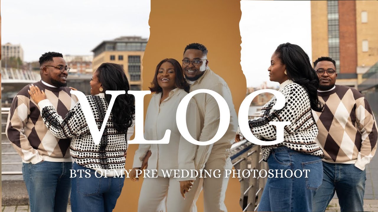 BEHIND THE SCENES OF MY PRE WEDDING PHOTO SHOOT | VLOG