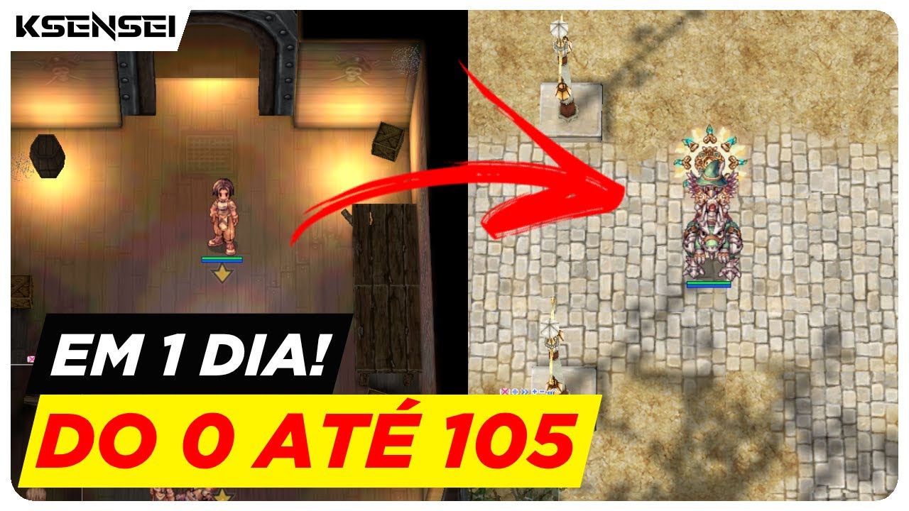 Ragnarok Online Latam: UPEI UM RK DO ZERO EM 1 DIA! (24 HORAS)