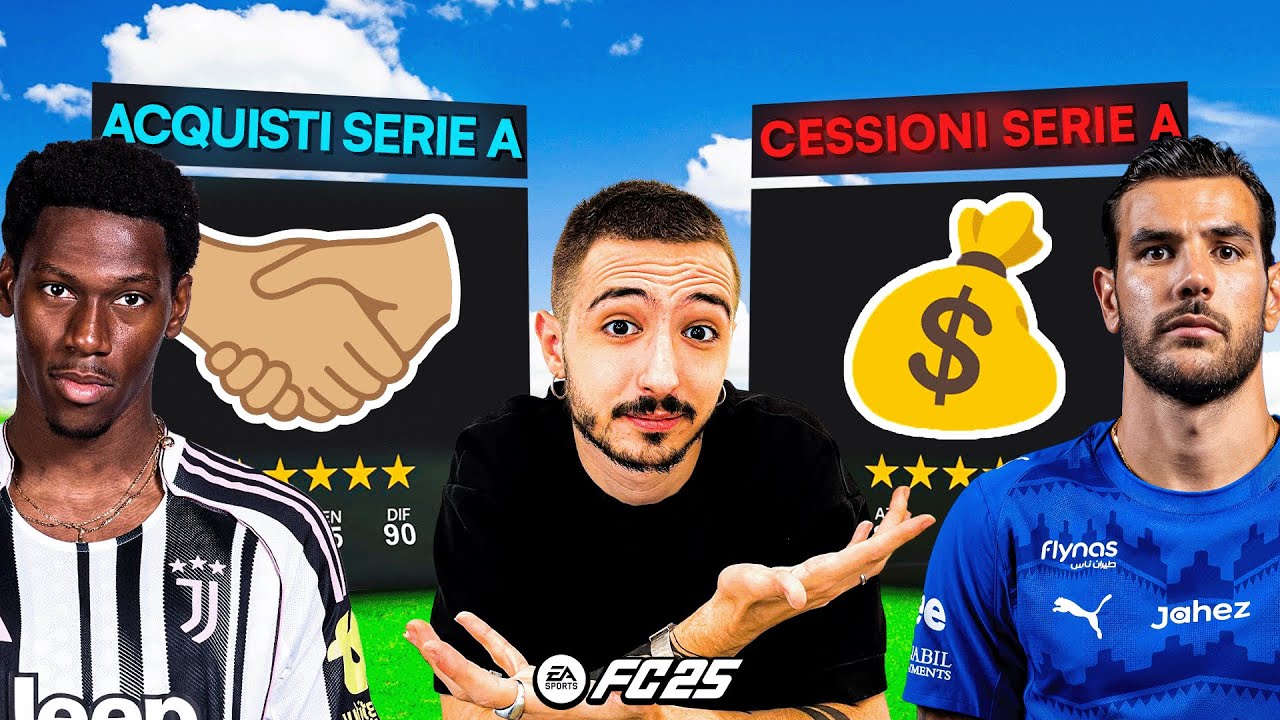 TEAM ACQUISTI SERIE A vs TEAM CESSIONI SERIE A su FC 25!