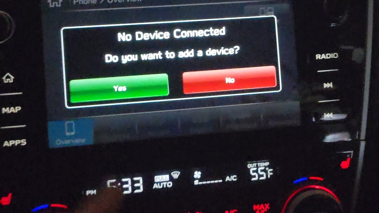 18-19 Outback or Legacy Factory Screen not responding?? Here is the fix!!
