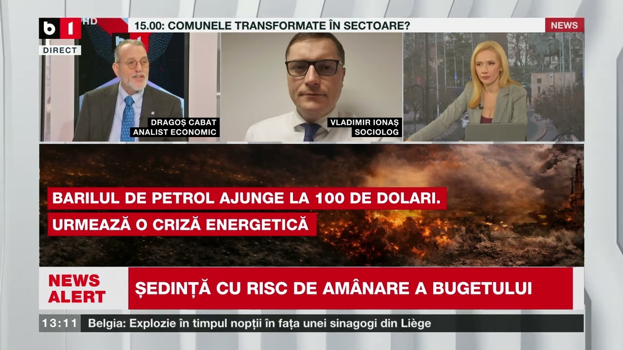 TALK B1 CU A. MORARU. GRINDEANU ȘI SONDAJUL ANTI BOLOJAN/OMUL LUI TRUMP SE VEDE CU NETANYAHU P2