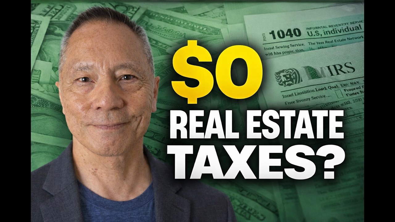 How to Pay almost -0- Taxes from your Real Estate!