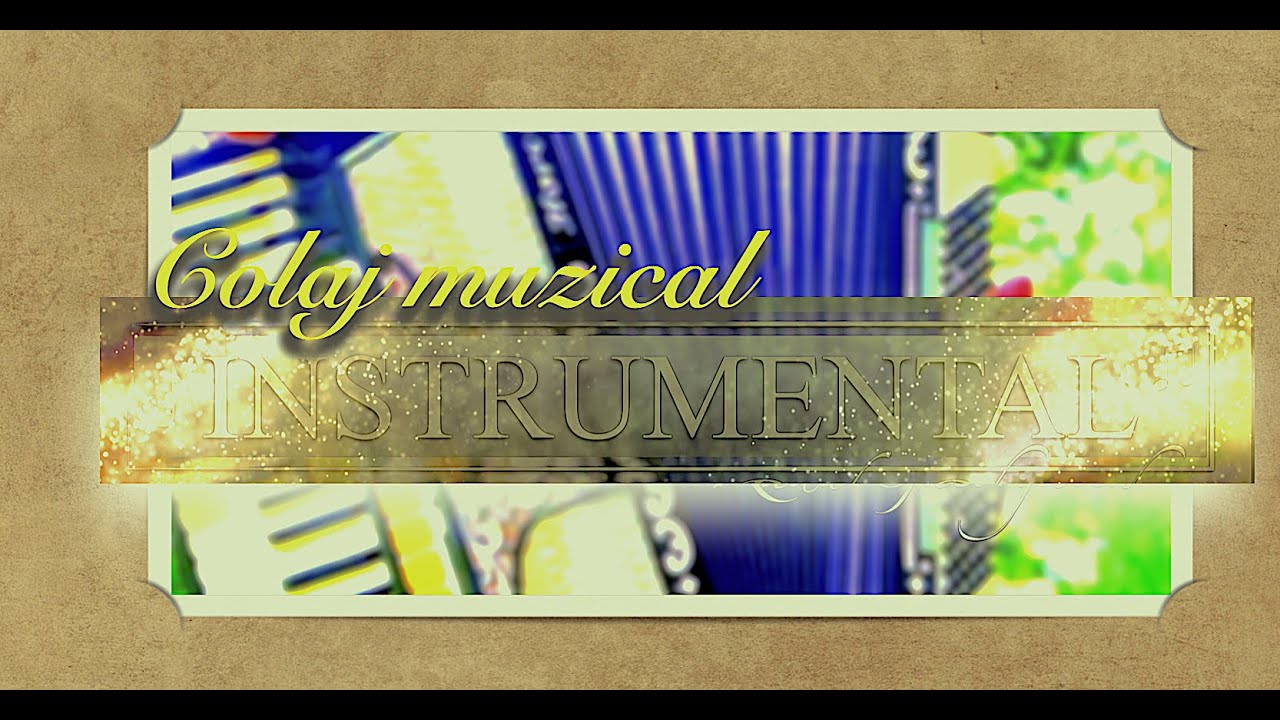 „Colaj muzical”  | Acordeon |  Cântări creștine | Mixaj de Melodii Instrumentale