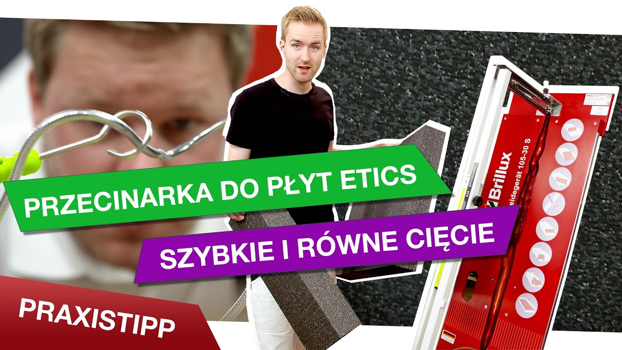 Łatwe cięcie płyt izolacyjnych ETICS – za pomocą przecinarki