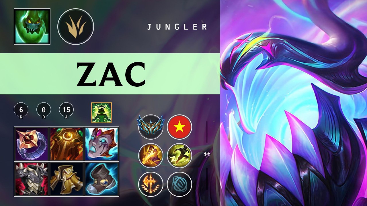 Zac Jungle vs Ambessa - VN Challenger Patch 26.07