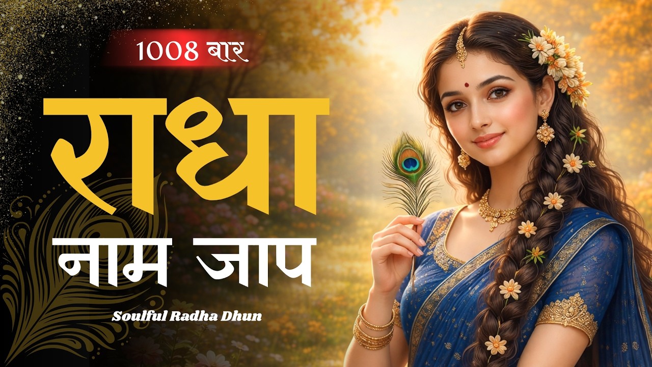 Shree Radha Naam Jaap | Radha Naam Dhun 11000 Times | Peaceful Radha Krishna Bhajan 2026 |