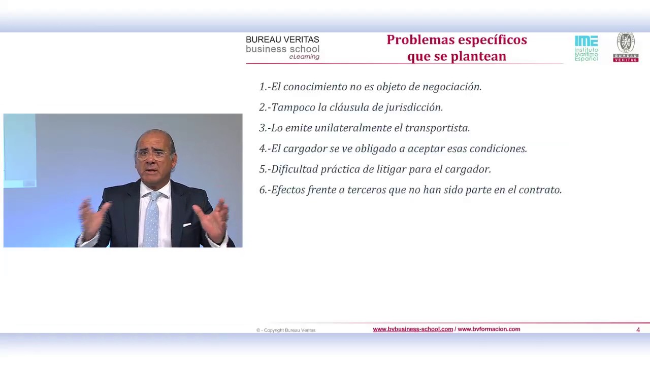 Cláusulas de jurisdicción en los conocimientos de embarque