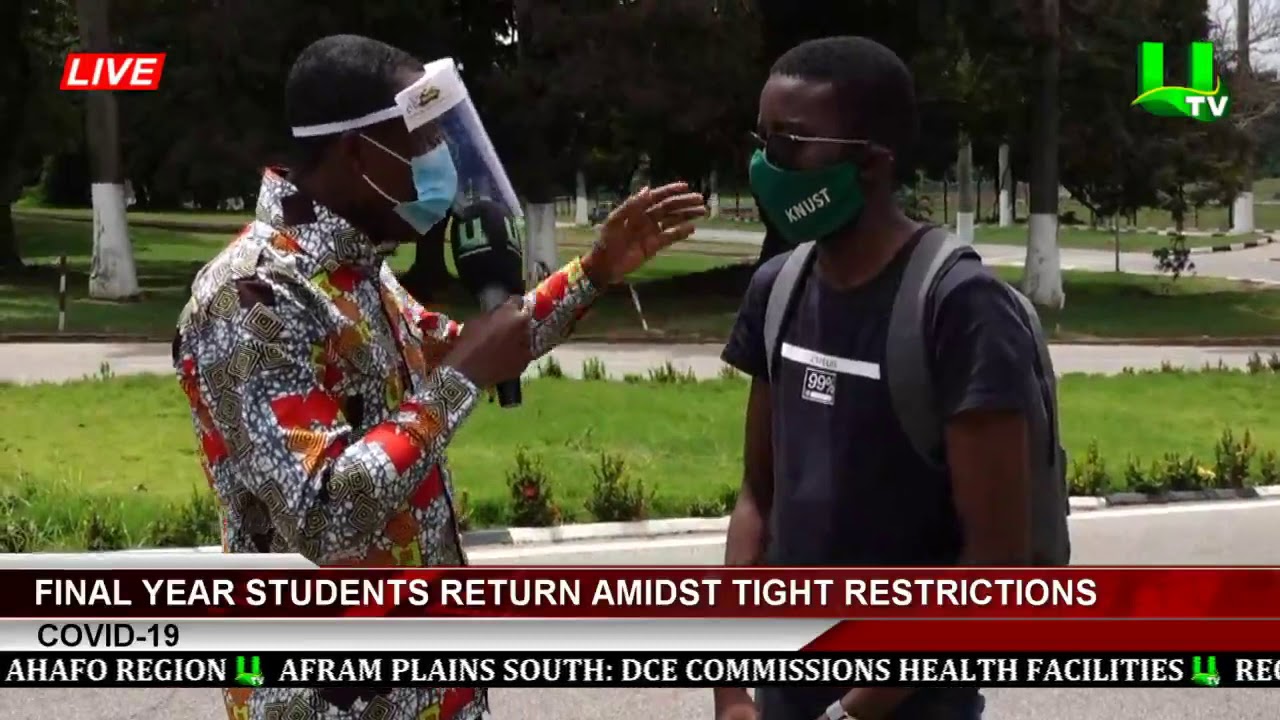 Covid-19: Final Year Students Return To Schools Amidst Tight Restrictions