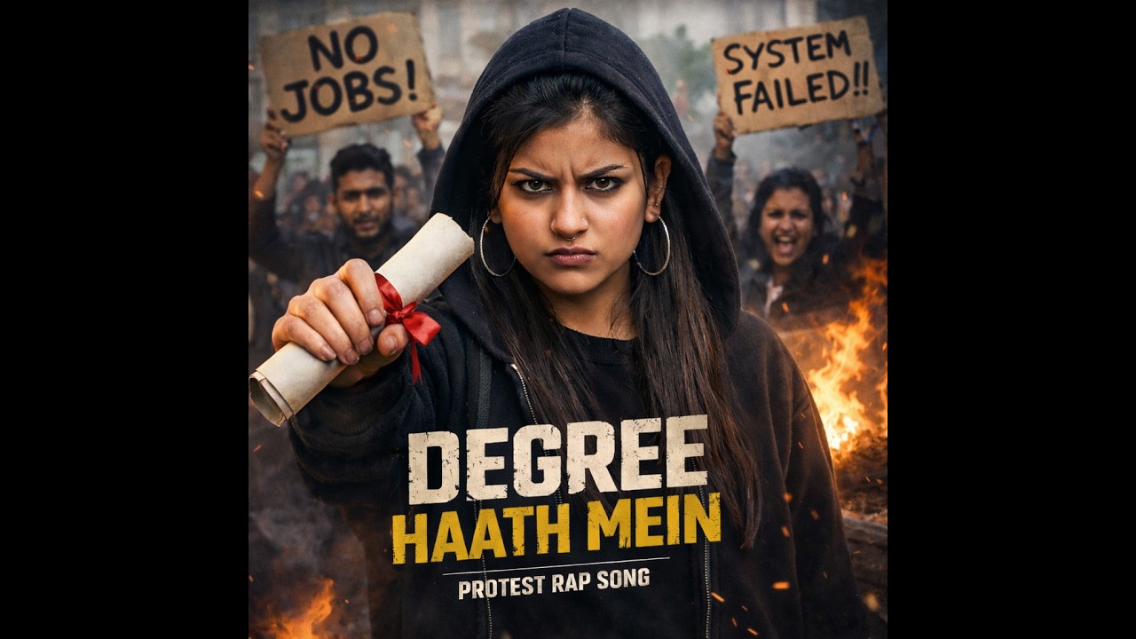 DEGREE HAATH MEIN | PROTEST RAP | Youth Reality Rap | Hindi Rap 2026