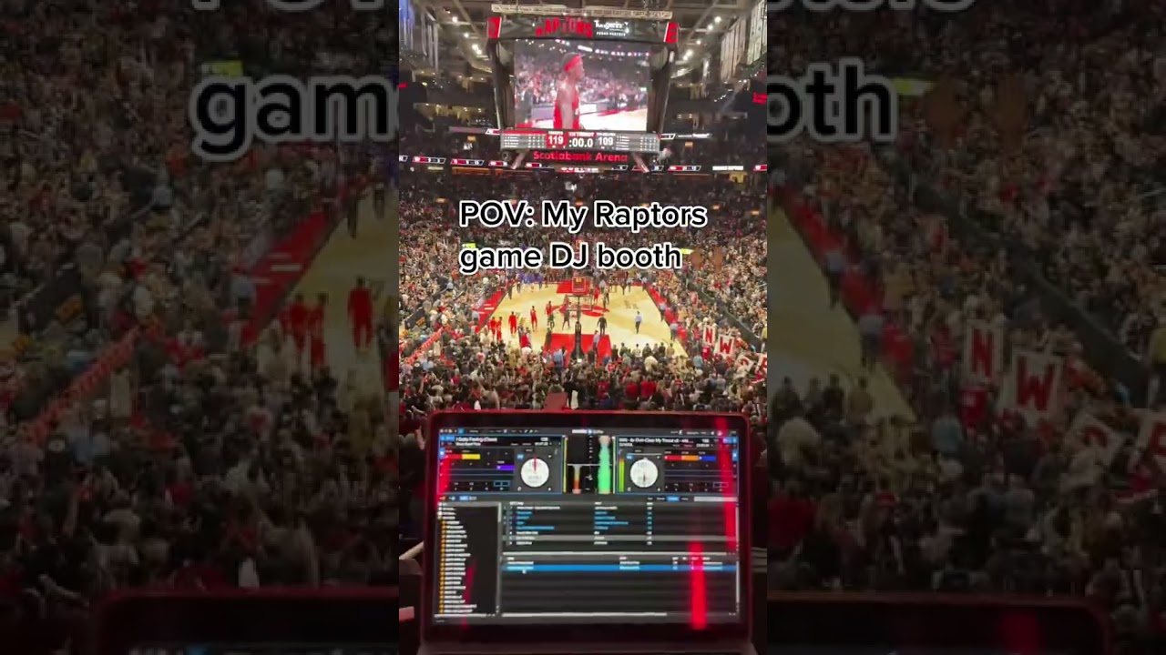 Fantastic game with dj -Toronto Raptors  @raptors #raptors #nba  #toronto   🏀🏆 #arena #fans #canada