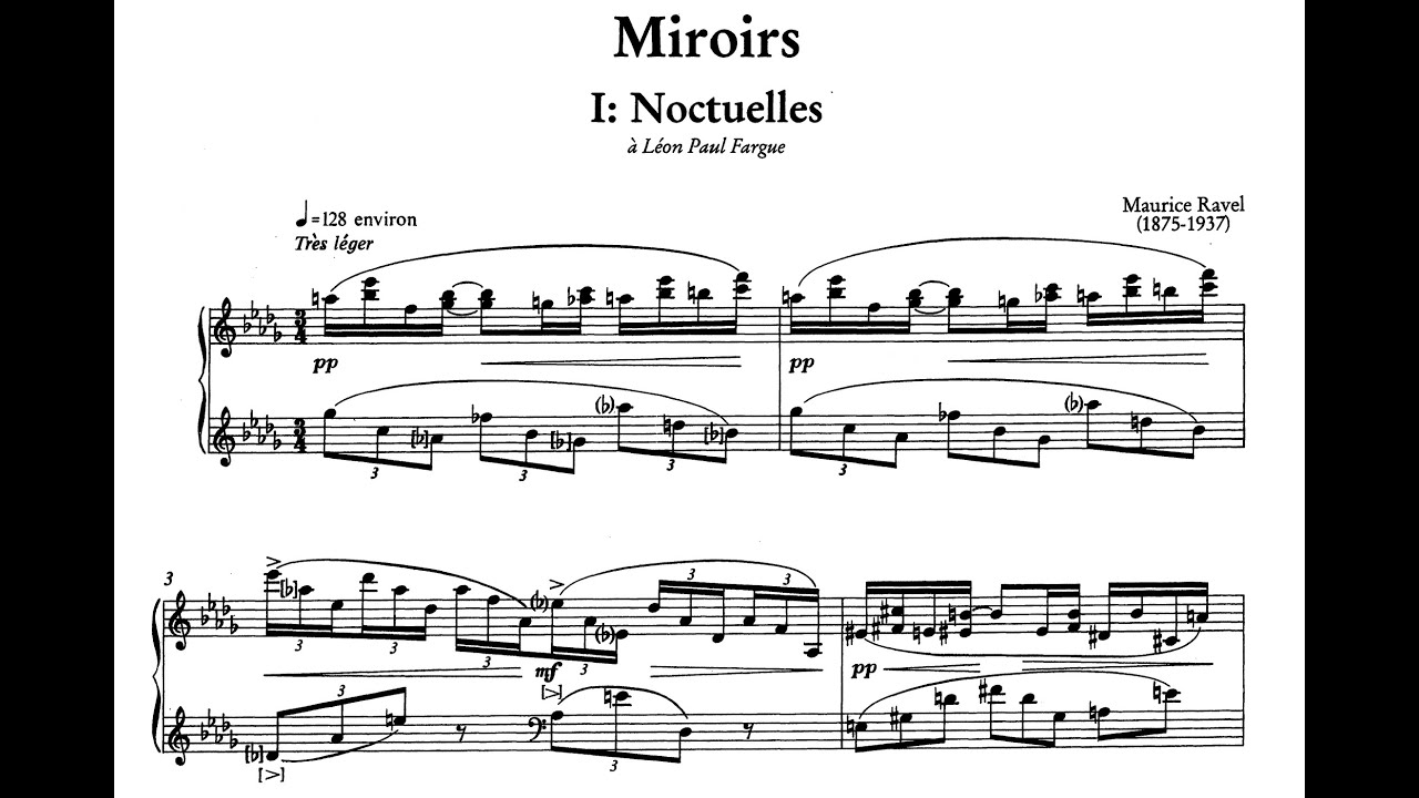 Ravel - Miroirs, M. 43 [Seong-Jin Cho]