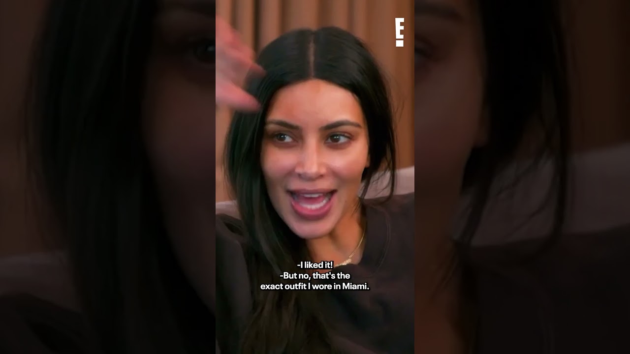 Ким делится несколькими... откровенными мыслями о стиле Хлои. #KUWTK