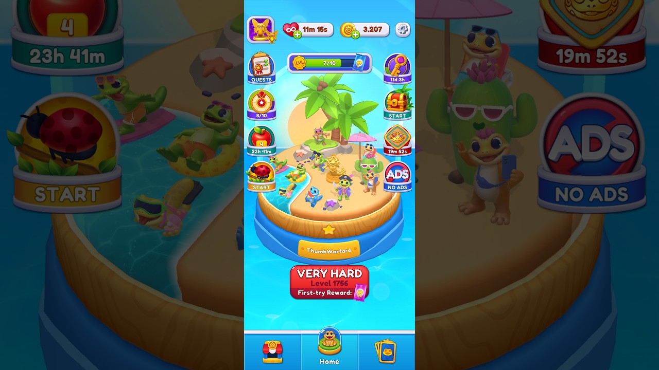 Gecko Out Level 1756 Solution Walkthrough