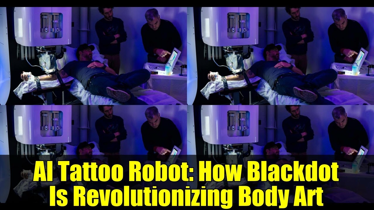 AI Tattoo Robot   How Blackdot Is Revolutionizing Body Art